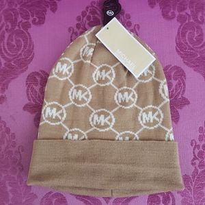 NWT MK Fall 2013 Logo Beanie